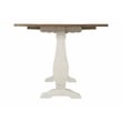 Martin Svensson Home Napa Solid Wood Flip Top Sofa Table White Stain and Natural