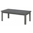 Martin Svensson Home Ventura Solid Wood Gray Coffee Table + 2 End Table Set