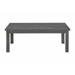 Martin Svensson Home Ventura Solid Wood Gray Coffee Table + 2 End Table Set
