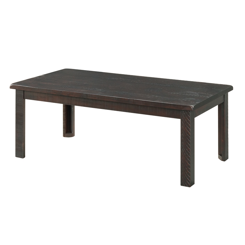 Martin Svensson Home Ventura Solid Wood Espresso Coffee Table + 2 End Table Set