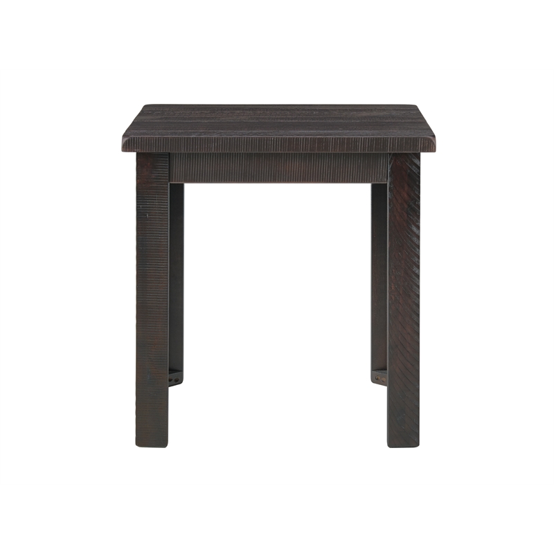 Martin Svensson Home Ventura Solid Wood Espresso Coffee Table + 2 End Table Set