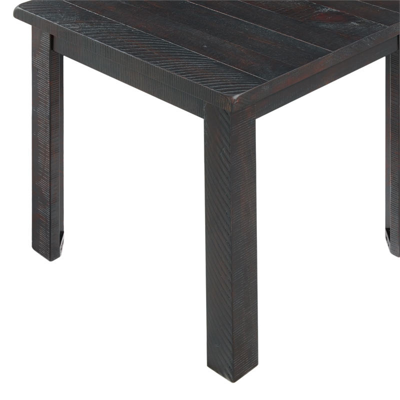 Martin Svensson Home Ventura Solid Wood Espresso Coffee Table + 2 End Table Set