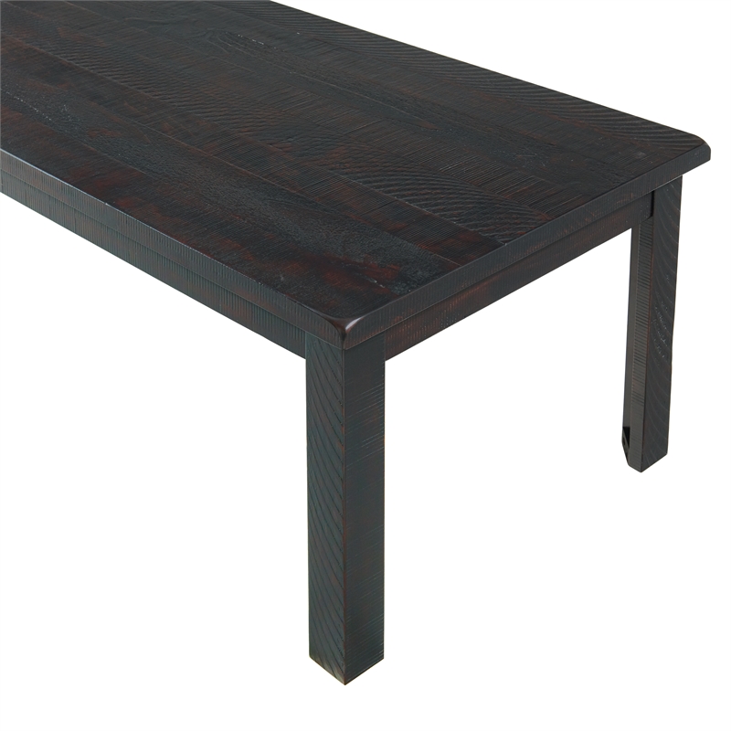 Martin Svensson Home Ventura Solid Wood Espresso Coffee Table + 2 End Table Set