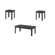 Martin Svensson Home Ventura Solid Wood Espresso Coffee Table + 2 End Table Set
