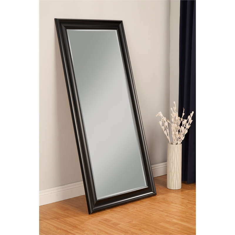 Martin Svensson Home Black Full Length Leaner Mirror
