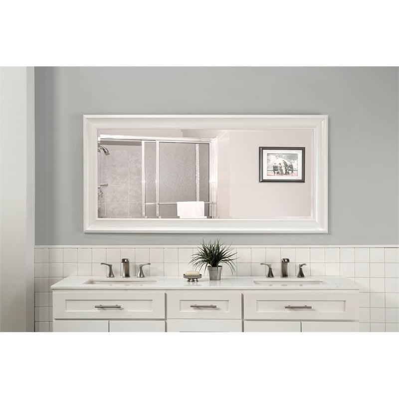 Martin Svensson Home White Full Length Leaner Mirror