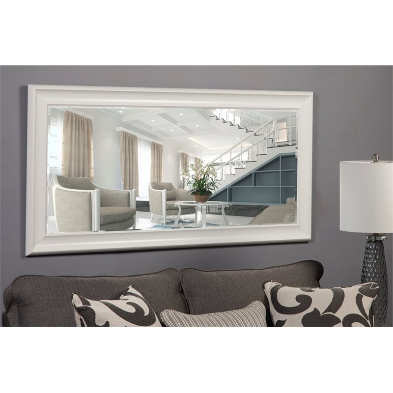 Martin Svensson Home White Full Length Leaner Mirror
