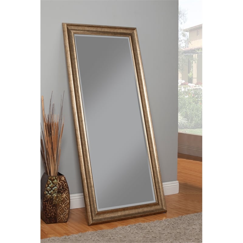 Martin Svensson Home Antique Gold Full Length Leaner Mirror