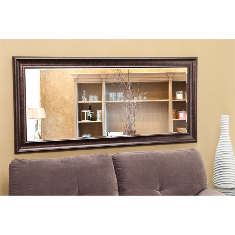 Martin Svensson Home Oil Rubbed Bronze Full Length Leaner Mirror
