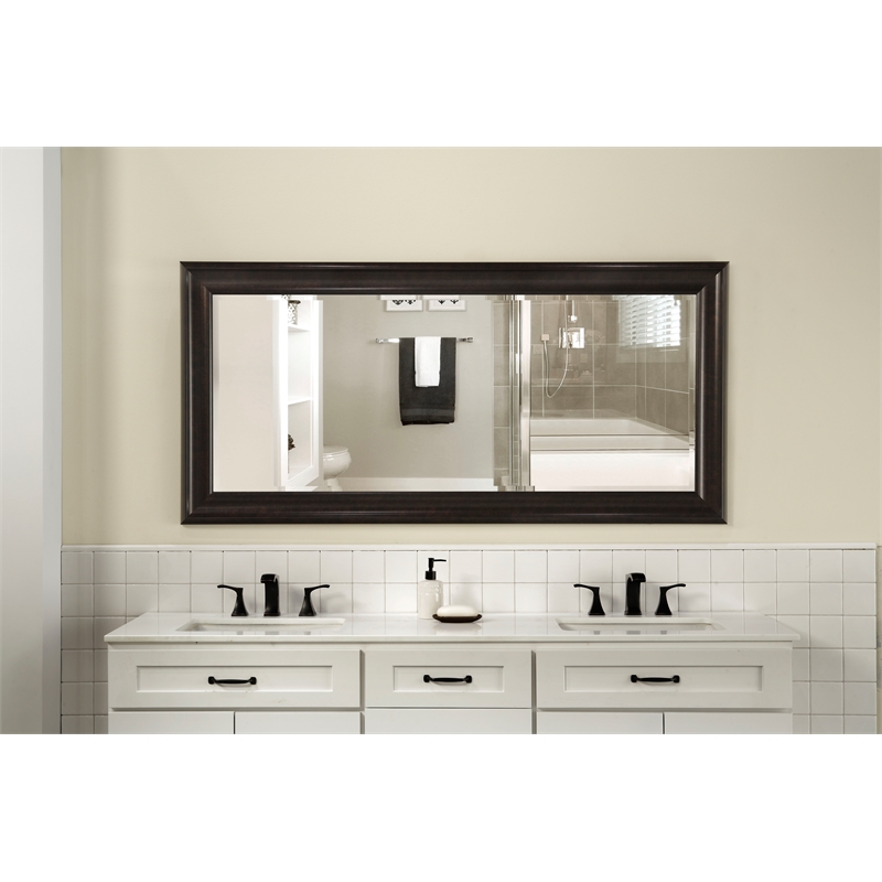 Martin Svensson Home Oil Rubbed Bronze Full Length Leaner Mirror
