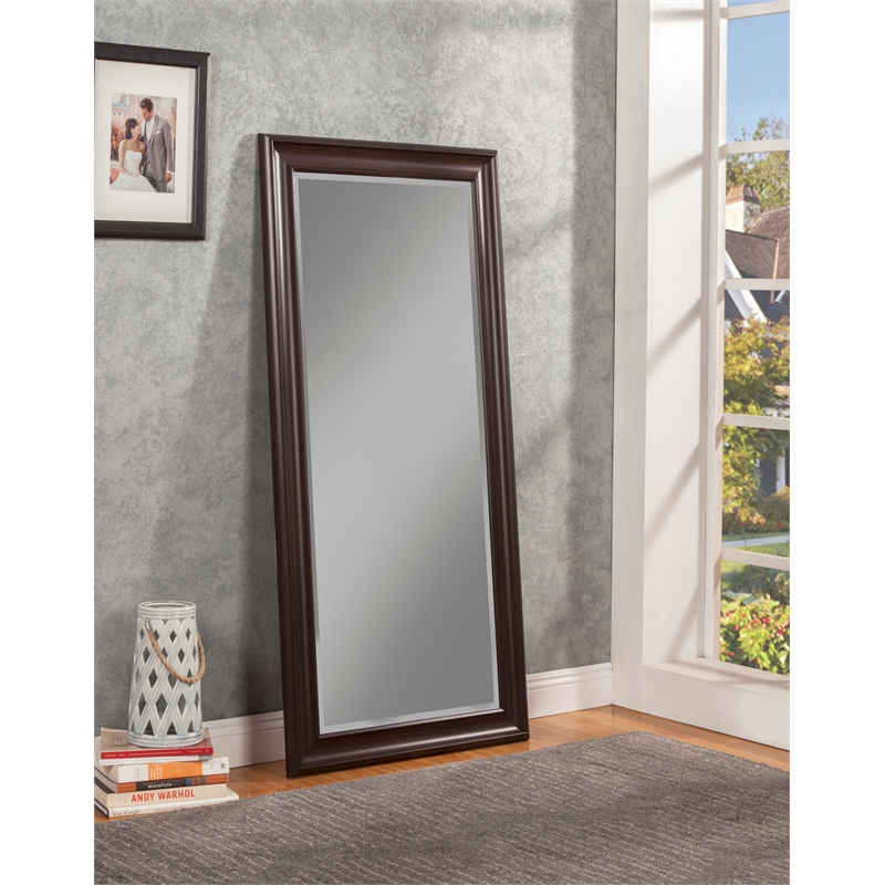 Martin Svensson Home Espresso Brown Full Length Leaner Mirror