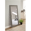 Martin Svensson Home Antique Gray Farmhouse Full Length Leaner Mirror