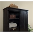 Martin Svensson Home Coastal Farmhouse Sliding Barn Door Armoire Antique Black