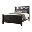 Martin Svensson Home Coastal Farmhouse King Bed Antique Black