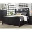 Martin Svensson Home Coastal Farmhouse California King Bed Antique Black