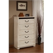 Martin Svensson Home Coastal Farmhouse 5 Drawer Chest Antique White