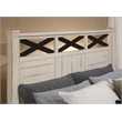 Martin Svensson Home Coastal Farmhouse Queen Bed Antique White