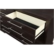 Martin Svensson Home Waterfront 5 Drawer Solid Wood Chest Espresso Brown