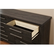 Martin Svensson Home Waterfront 6 Drawer Solid Wood Dresser Gray
