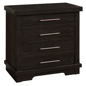 martin svensson home waterfront 2 drawer solid wood nightstand gray