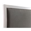 Martin Svensson Home Del Mar Queen Bed White with Gray Linen