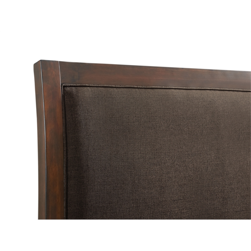Martin Svensson Home La Jolla Queen Bed Coffee Brown Walnut
