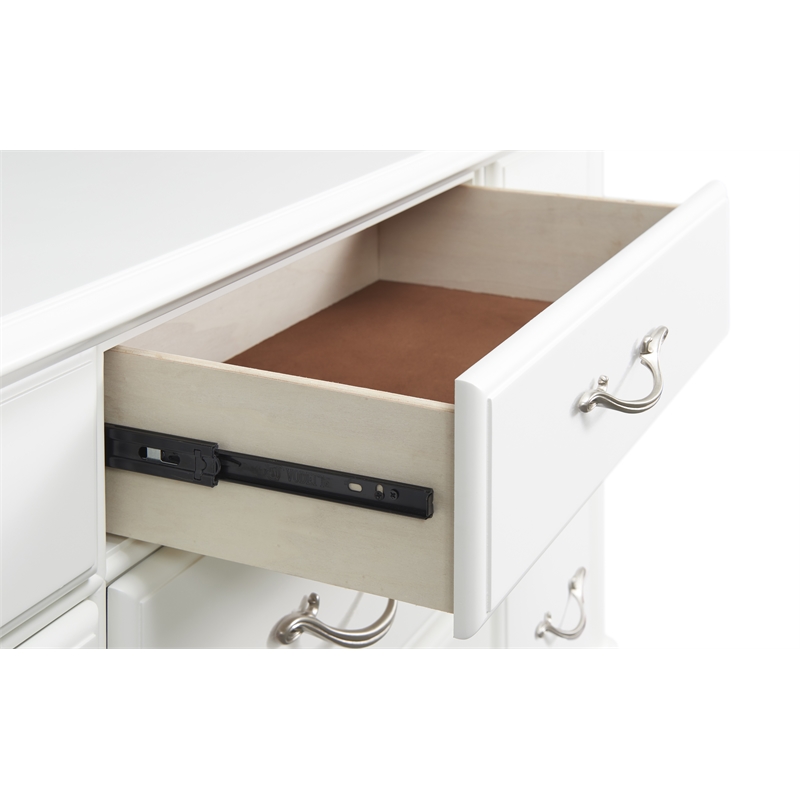 Martin Svensson Home Kelly 3 Drawer Nightstand White