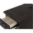 Martin Svensson Home Rustic Chairside Table with Power Espresso