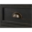 Martin Svensson Home Monterey Chairside Table with Power Black and Brown