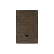 Martin Svensson Home Monterey Chairside Table with Power Black and Brown