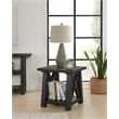 Martin Svensson Home Bolton Solid Wood End Table Black Stain