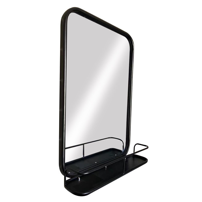 Martin Svensson Home Coltan 20 x 28 in. Mirror with Shelf Oil Rubbed Bronze