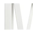 Martin Svensson Home Del Mar 5 Piece Table and Stool Set White and Grey