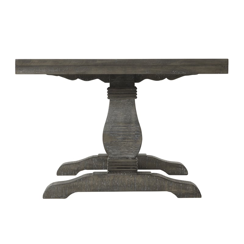 Martin Svensson Home Napa Solid WoodCoffee Table Gray