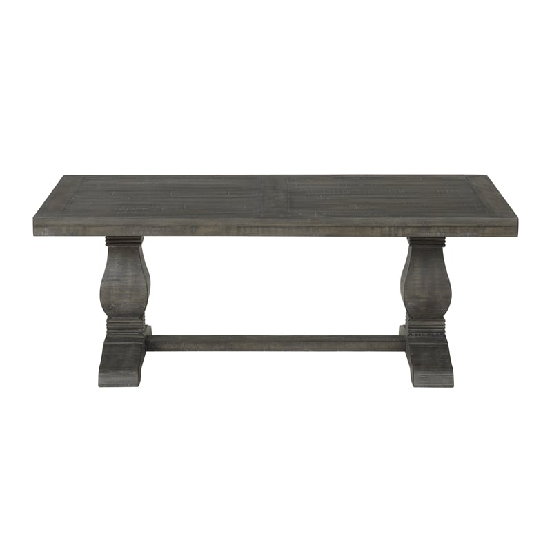 Martin Svensson Home Napa Solid WoodCoffee Table Gray