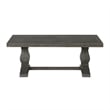 Martin Svensson Home Napa Solid WoodCoffee Table Gray