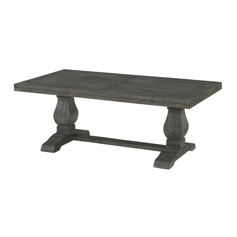 Martin Svensson Home Napa Solid WoodCoffee Table Gray