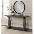 Martin Svensson Home Napa Solid Wood Flip Top Sofa Table Gray