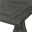 Martin Svensson Home Napa Solid Wood Flip Top Sofa Table Gray