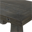 Martin Svensson Home Napa Solid Wood Flip Top Sofa Table Gray
