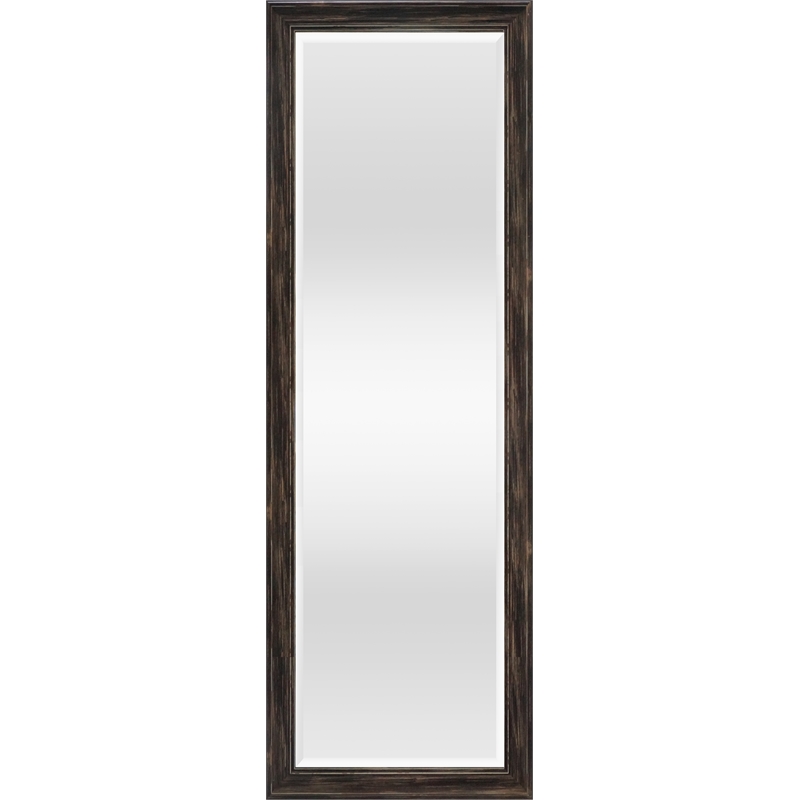 Martin Svensson Home Farmhouse Full Length Floor Mirror with Stand Antique Black