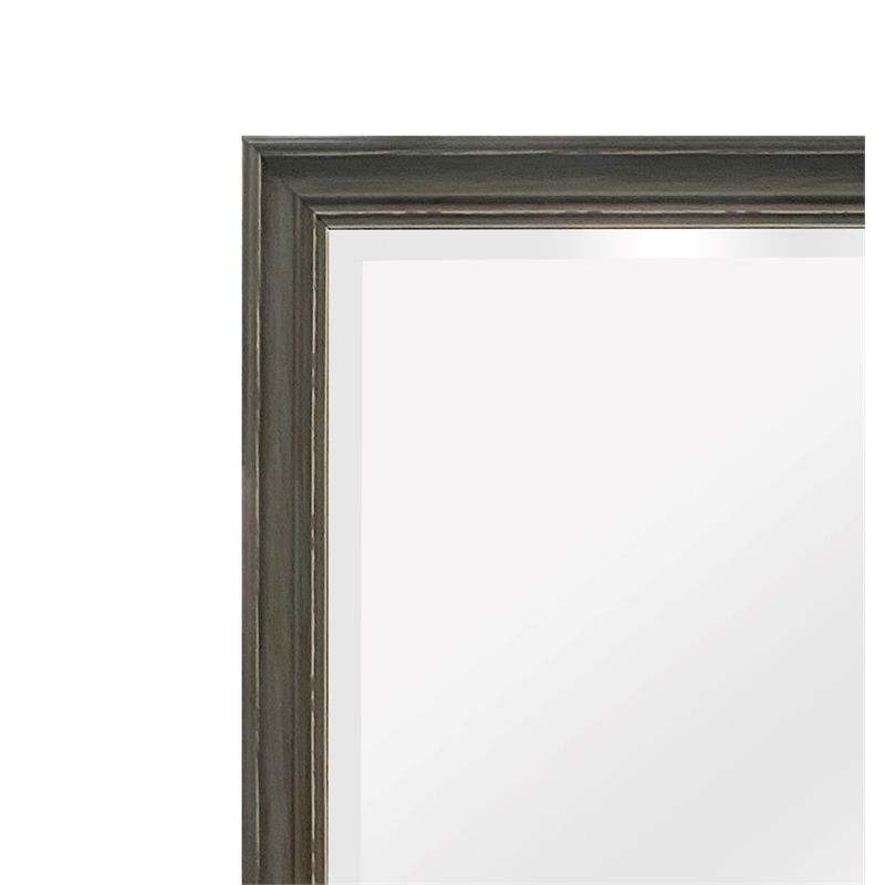 Martin Svensson Home Farmhouse Full Length Floor Mirror with Stand Antique Grey