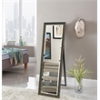 Martin Svensson Home Farmhouse Full Length Floor Mirror with Stand Antique Grey