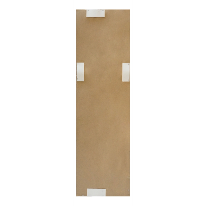 Martin Svensson Home Over the Door Mirror Hammered Metal Finish