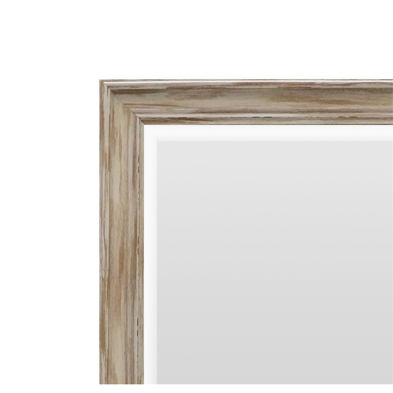Martin Svensson Home Farmhouse Full Length Floor Mirror with Stand Antique White