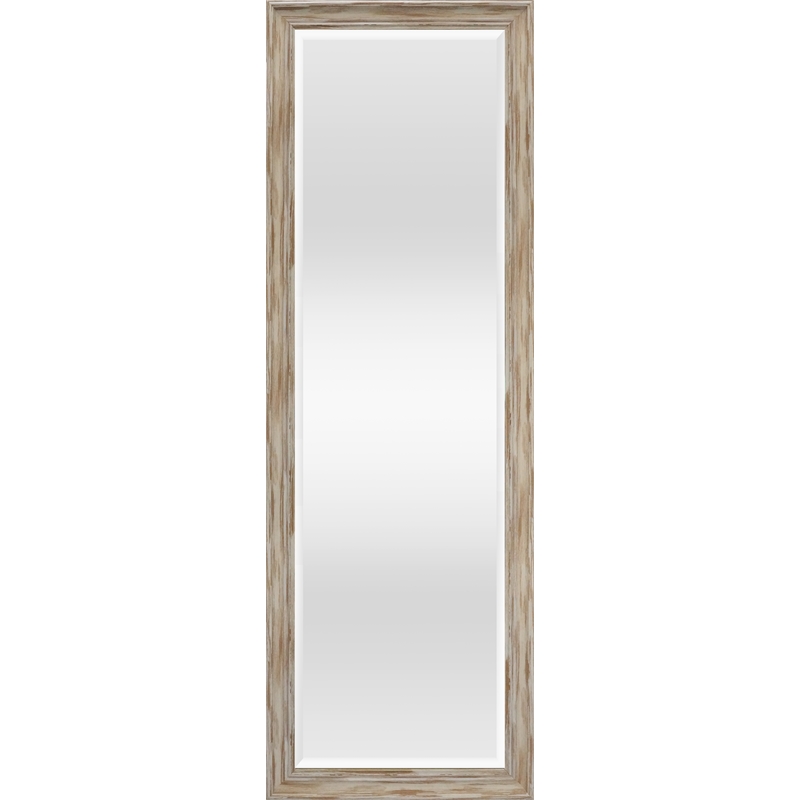 Martin Svensson Home Farmhouse Full Length Floor Mirror with Stand Antique White