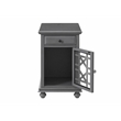 Martin Svensson Home Elegant Chairside Table with Power Gray