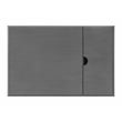 Martin Svensson Home Elegant Chairside Table with Power Gray