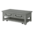 Martin Svensson Home Beach House Dove Gray 2-Drawer Wood Coffee Table