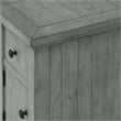 Martin Svensson Home Beach House Dove Gray Wood Chairside Table with Power